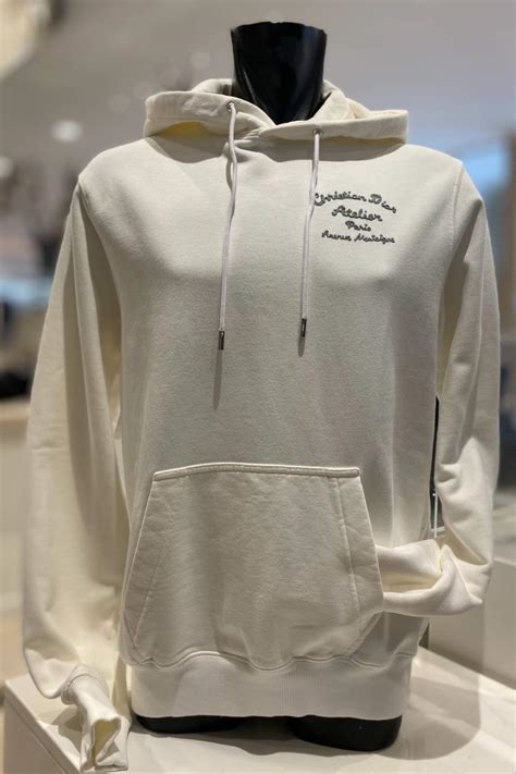 dior white|white dior hoodie.